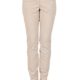 Tom Tailor Damen Chino Hose mit Gürtel - Beige - Dusty Taupe