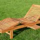 ASS Hochwertige TEAK Sonnenliege Gartenliege Strandliege Liegestuhl Holzliege Holz sehr robust Modell: COZY von