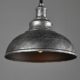 Einkopf Retro Vintage Lampenschirm LED Lampen Hängelampe Hängeleuchte Deckenleuchte Pendelleuchte Edison Industriebeleuchtung Eisen Schwarz Bronze Silver